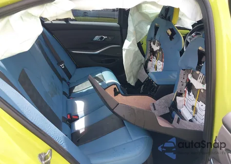 2023 BMW M3 Sedan z USA, uszkodzony, nr VIN WBS53AY01PFP75205